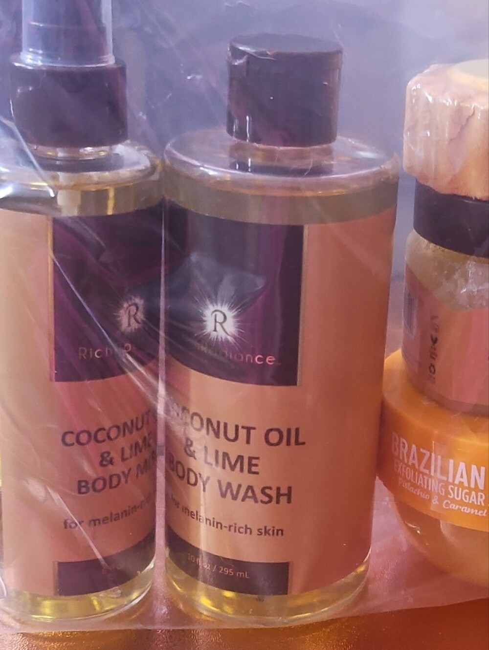 Bundle Coconut Oil & Lime Body Wash - Orange